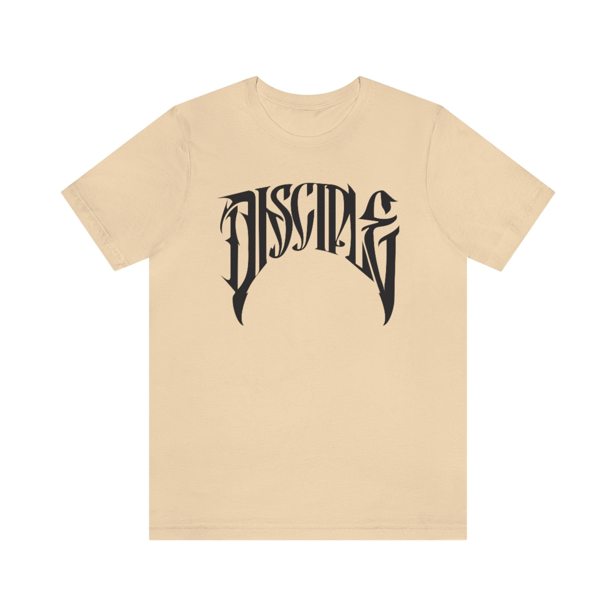 Gospel Affiliated Disciple Front Black Print Unisex Jersey Short Sleeve Tee