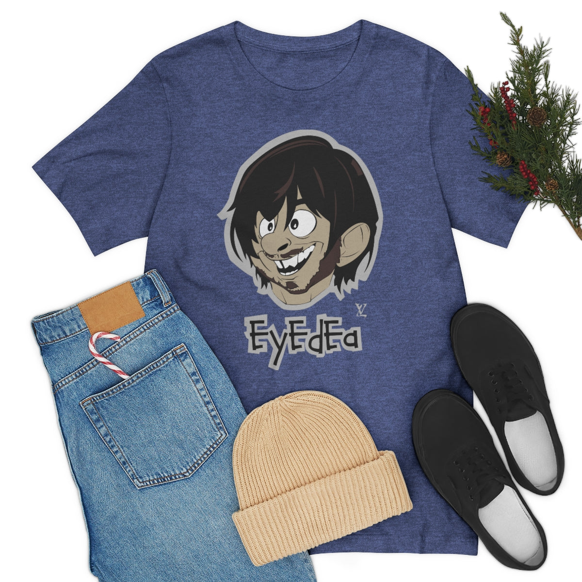 Eyedea Cartoon Unisex Jersey Short Sleeve Tee