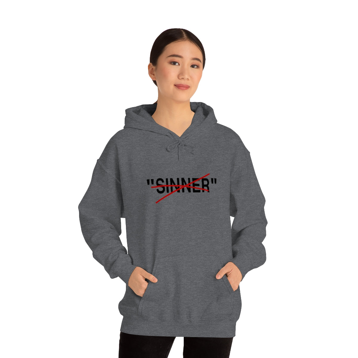 Gospel Affiliated Sinner Unisex Heavy Blend™ Hooded Sweatshirt