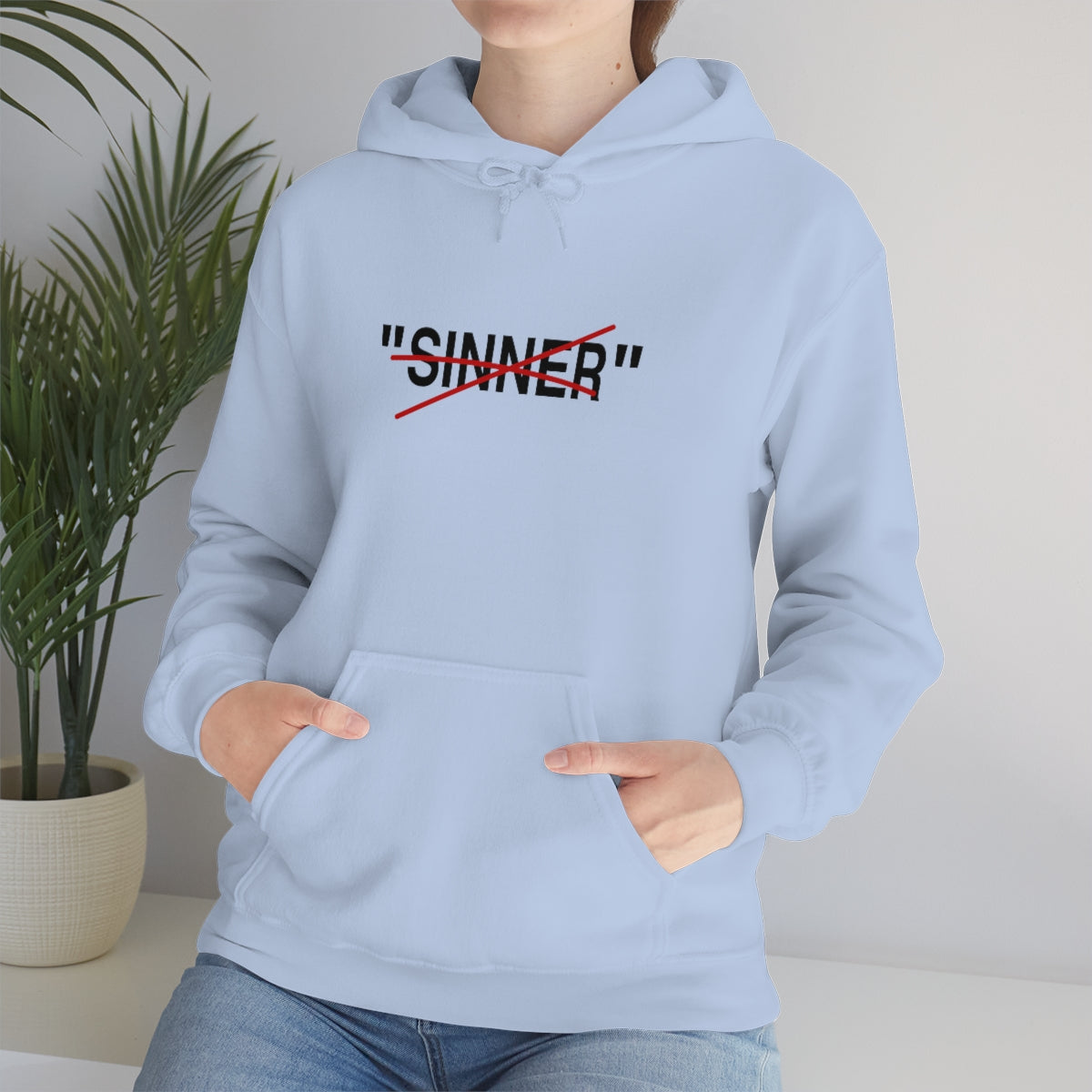 Gospel Affiliated Sinner Unisex Heavy Blend™ Hooded Sweatshirt