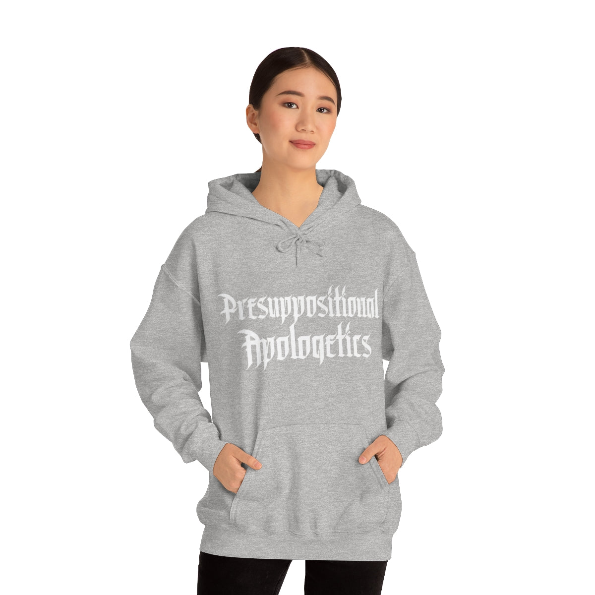 Gospel Affiliated Presuppositional Apologetics Unisex Heavy Blend™ Hooded Sweatshirt