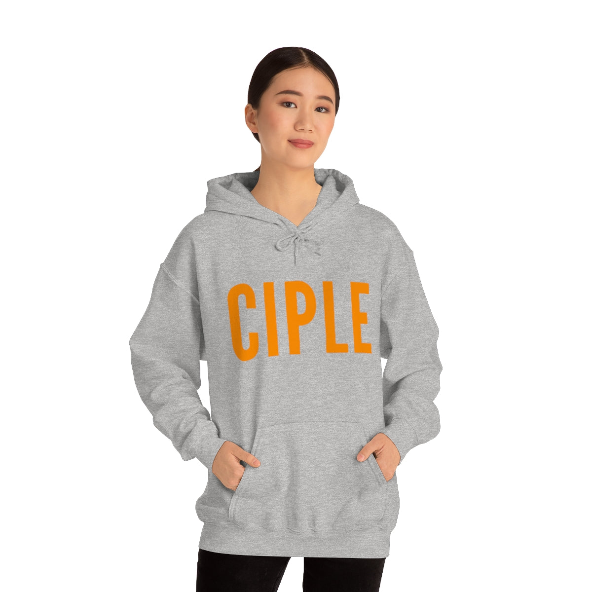 Gospel Affiliated Ciple Orange Print Unisex Heavy Blend™ Hooded Sweatshirt