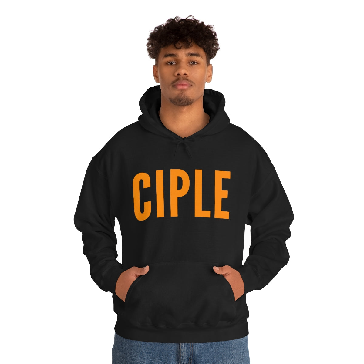 Gospel Affiliated Ciple Orange Print Unisex Heavy Blend™ Hooded Sweatshirt