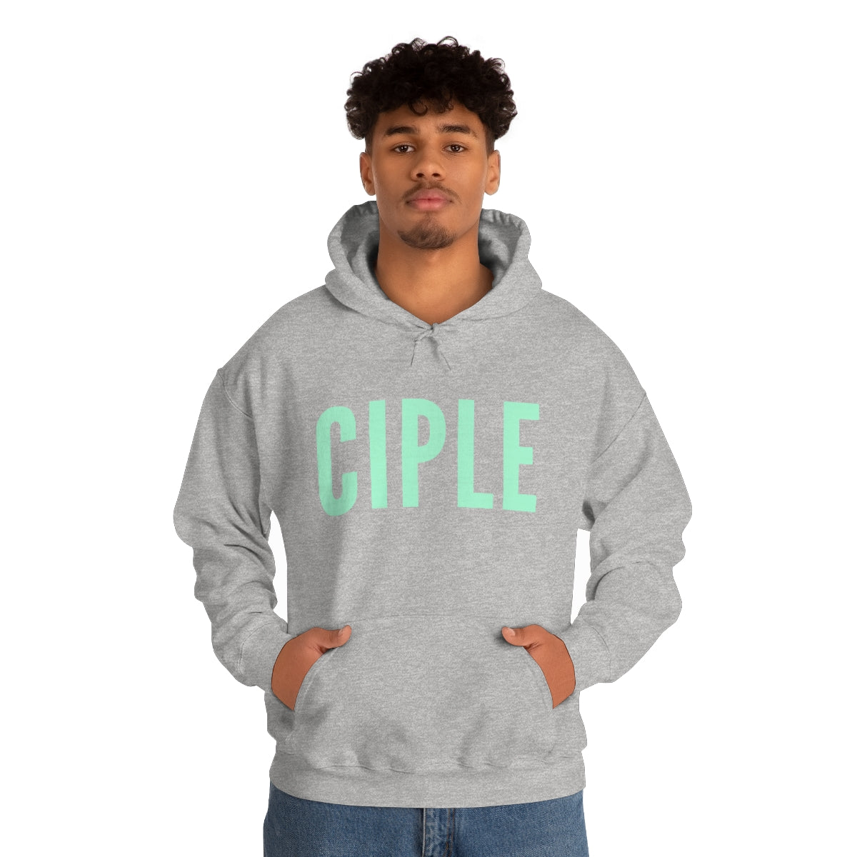 Gospel Affiliated Ciple Mint Print Unisex Heavy Blend™ Hooded Sweatshirt