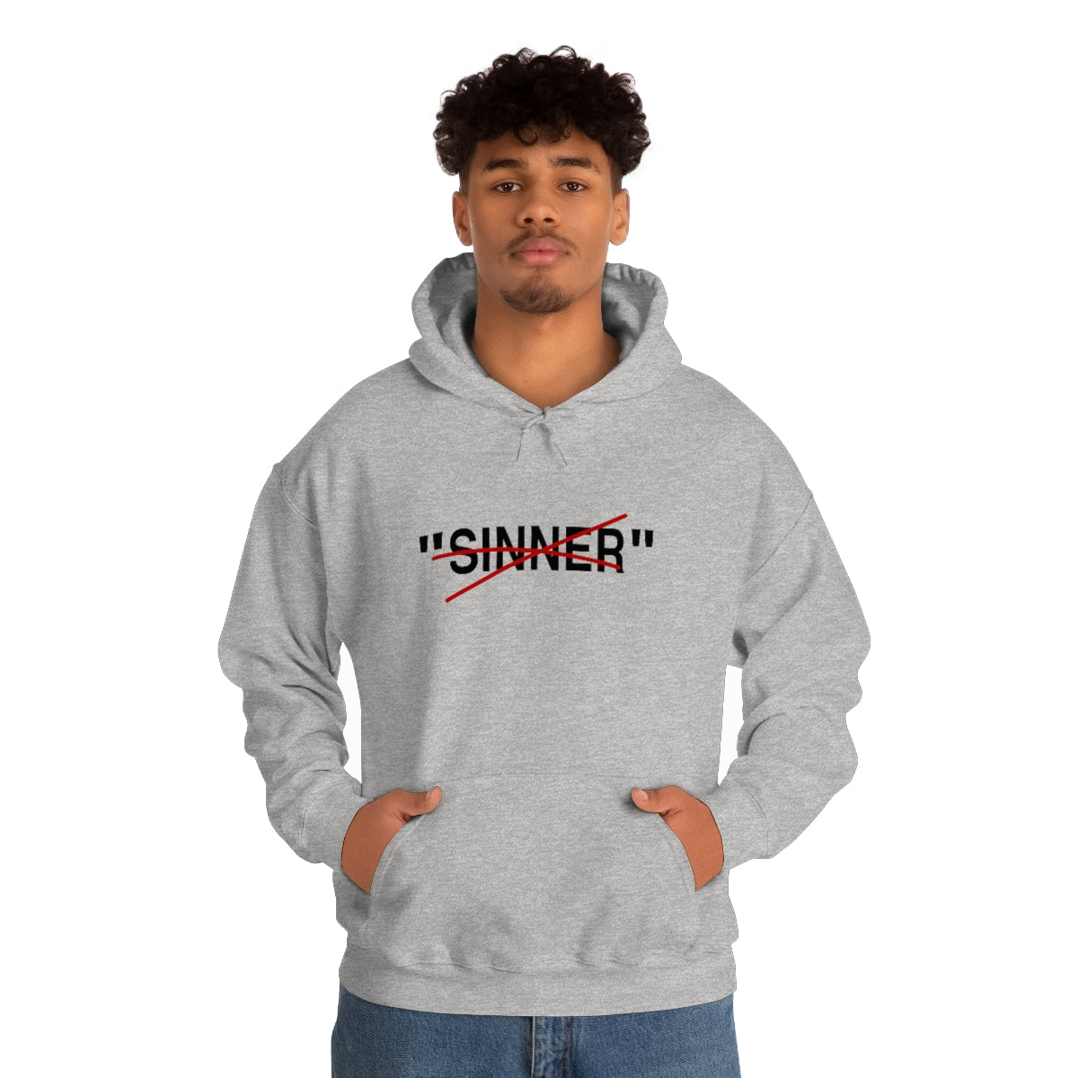 Gospel Affiliated Sinner Unisex Heavy Blend™ Hooded Sweatshirt