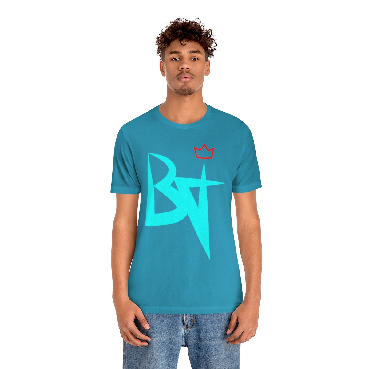 Battle Anyone Logo Aqua Unisex Jersey Short Sleeve Tee