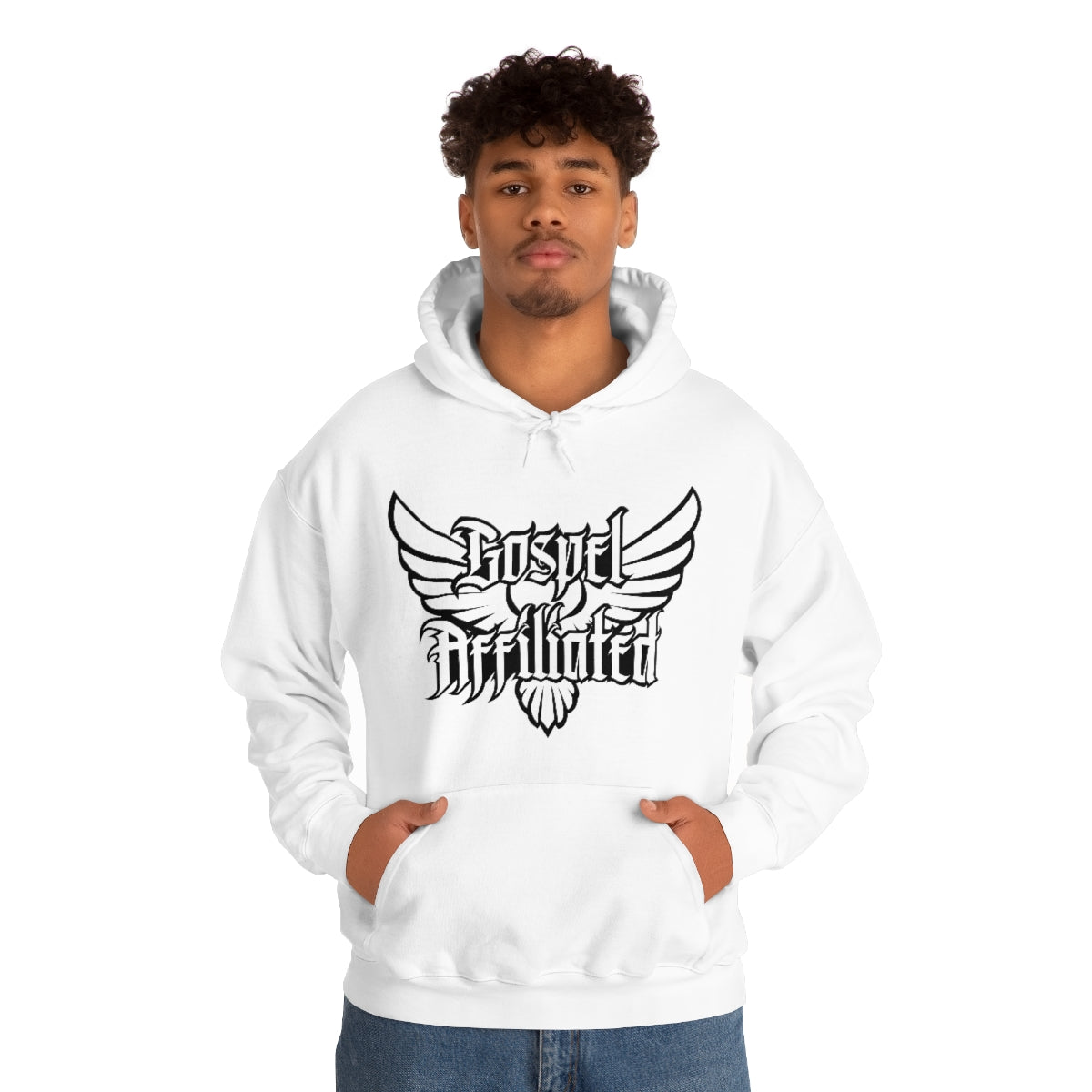 Gospel Affiliated GA Wings Unisex Heavy Blend™ Hooded Sweatshirt