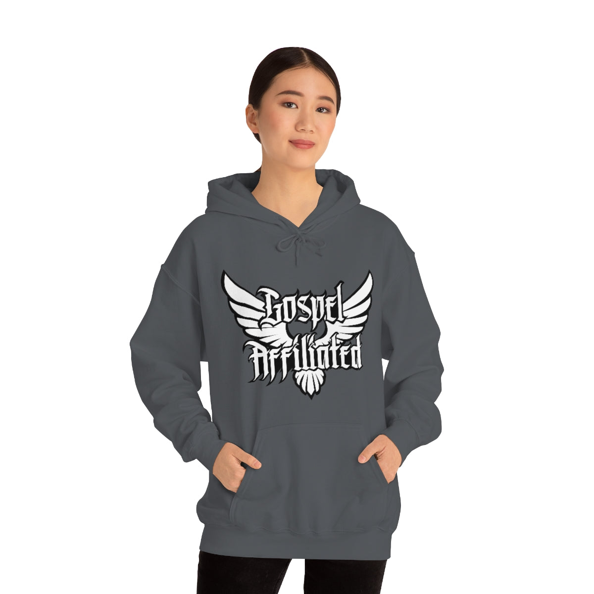 Gospel Affiliated GA Wings Unisex Heavy Blend™ Hooded Sweatshirt