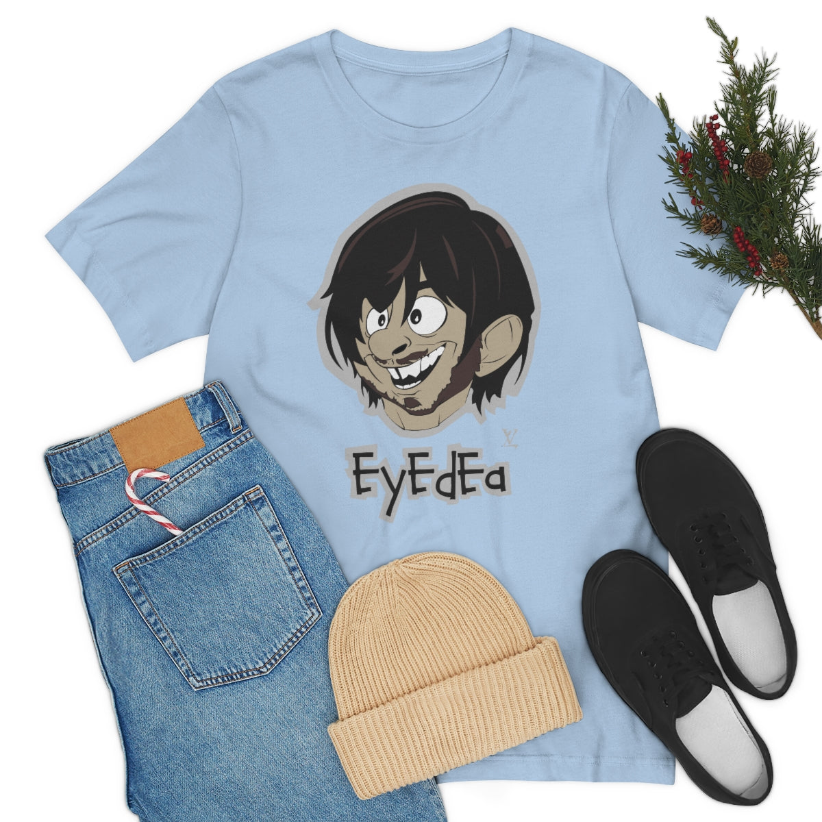 Eyedea Cartoon Unisex Jersey Short Sleeve Tee