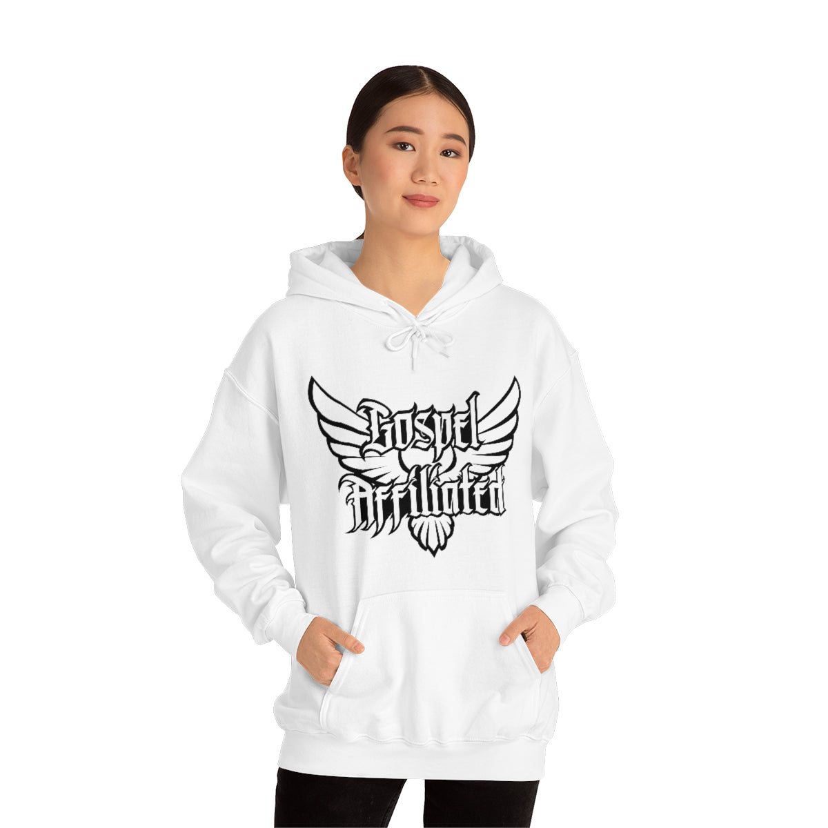 Gospel Affiliated GA Wings Unisex Heavy Blend™ Hooded Sweatshirt