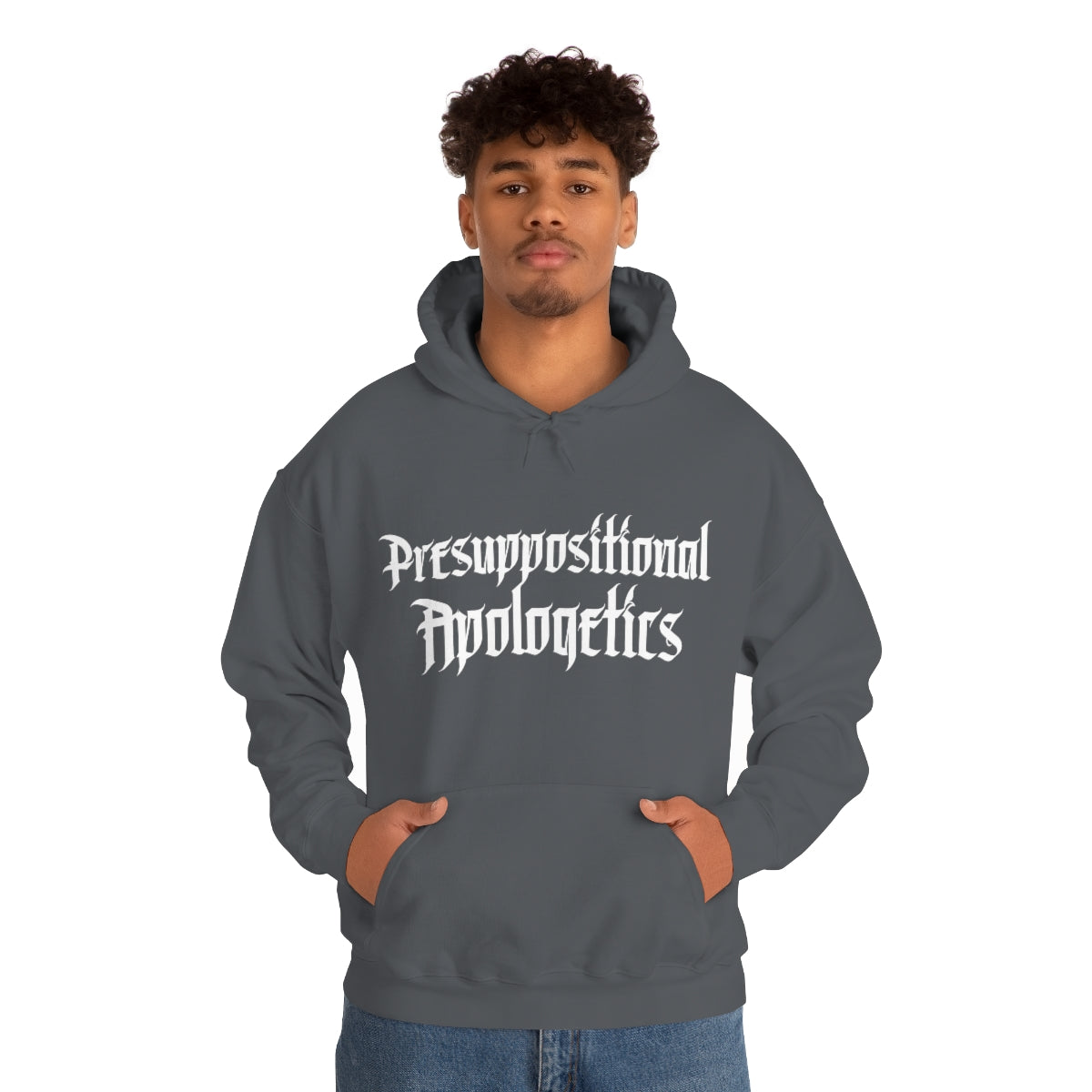 Gospel Affiliated Presuppositional Apologetics Unisex Heavy Blend™ Hooded Sweatshirt